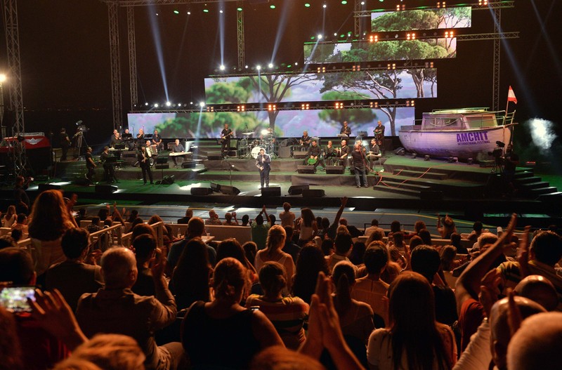 Melhem Zein at Amchit International Festival 